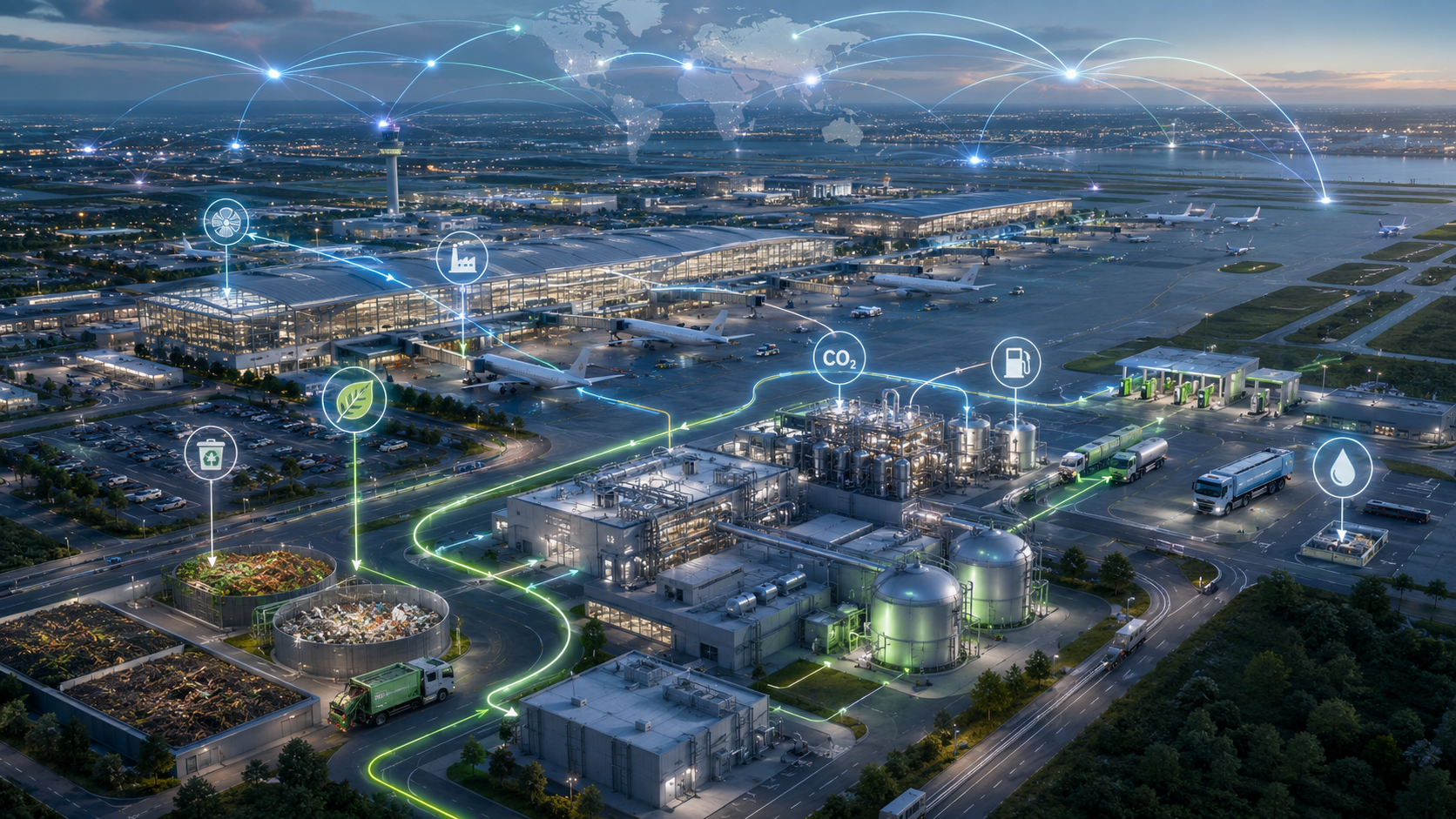 Carbon Recycling Airports visual